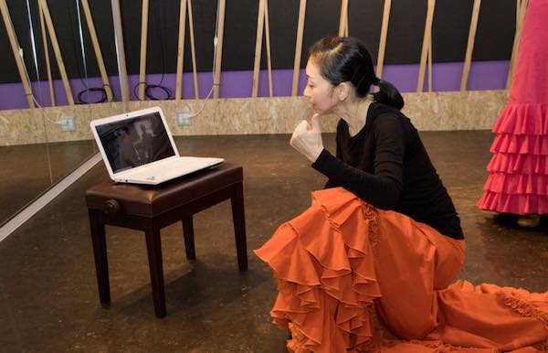 オンラインレッスンの写真